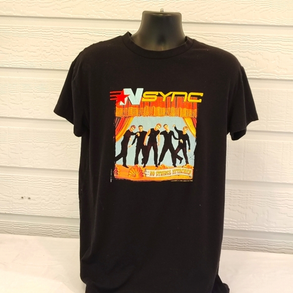Other - Black NSYNC No Strings Attached Men's Med Fan Tshirt